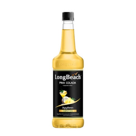 น้ำเชื่อม ลองบีชไซรัป กลิ่น ปิญญาโกลาดา ขนาด 740ML._0
